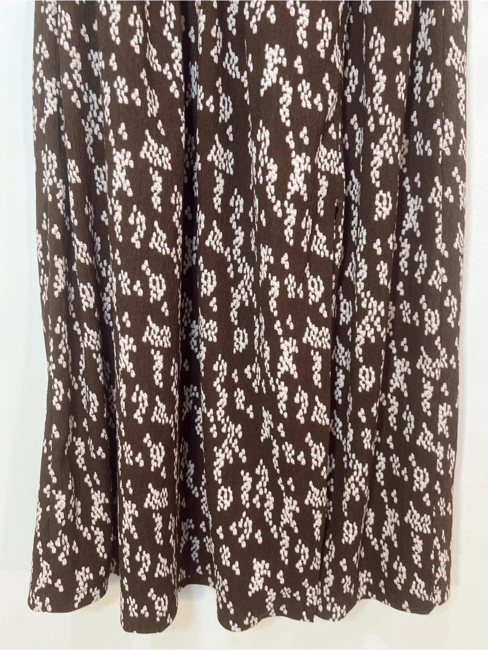 Anthropologie‎ Twist Front Midi Skirt
